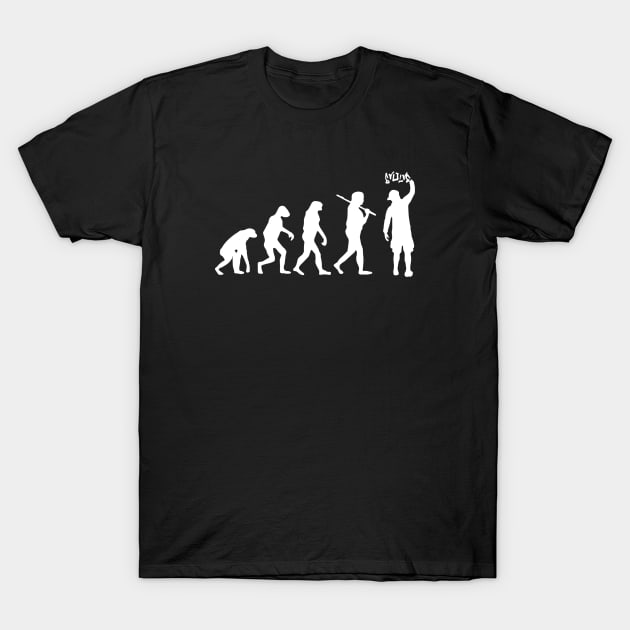 Evolution Of Graffiti Logo Funny T-Shirt by widapermata95